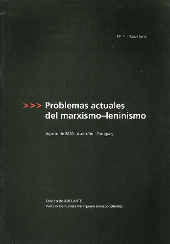 Libro Problemas Actuales Del Marxismo-leninismo De Varios