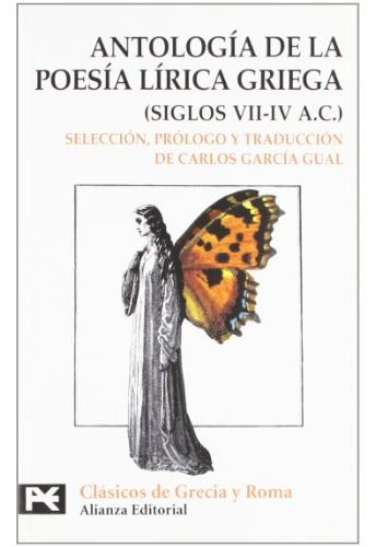 Libro Antologia De La Poesia Lirica Griega [siglos Vii-iv Ac