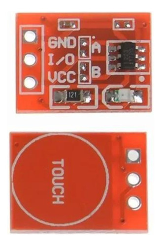 Sensor Ttp223 Toque Capacitivo Módulo Interruptor