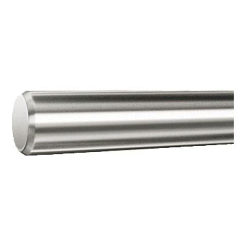 Trilho Inox Rollit De 25 Mm X 2 M Furado Com Rosca Bandeira