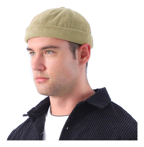 Sombrero Docker Sin Borde Para Hombre, Gorro De Punto Cálido