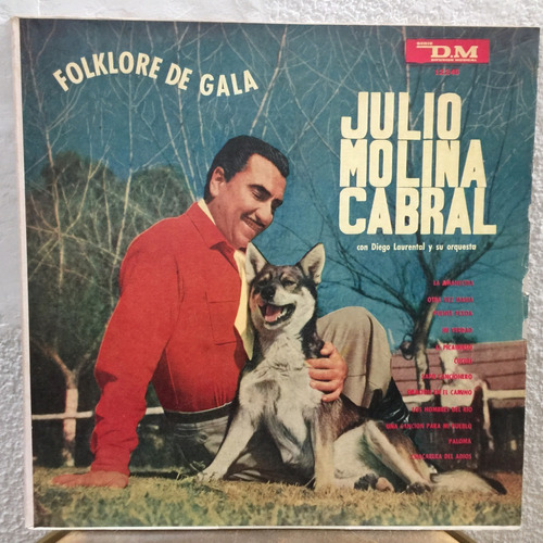 Julio Molina Cabral - Folklore De Gala - Lp - Vinilo