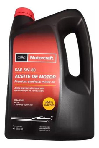 Aceite Sintetico Original Motorcraft 4 Litros
