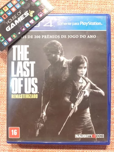 Jogo The Last of Us Remasterizado - Ps4 Mídia Física Usado