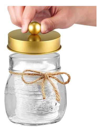 Mason Jar - Juego De Accesorios De Baño (4 Piezas) - Dispens
