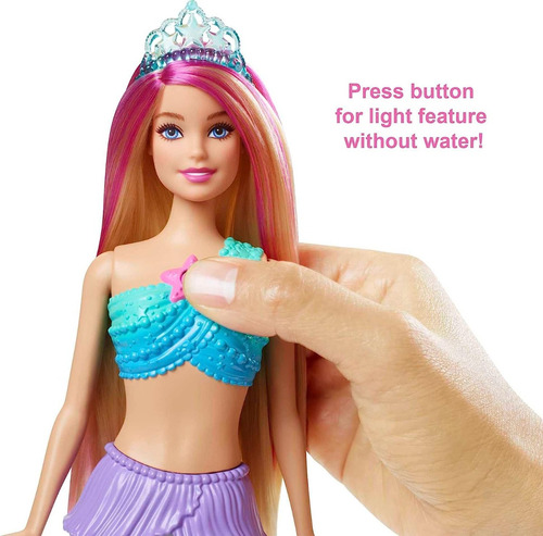 Barbie Dreamtopia twinkle lights mermaid Mattel HDJ36