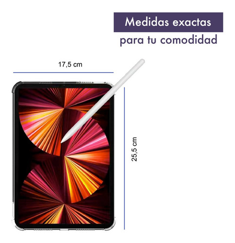 Funda Reforzada + Vidrio Compatible iPad 7ma 8va 9na Gen