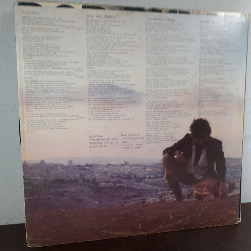 Imagem 8 de 8 de Vinil Lp Bob Dylan Infidels Com Encarte
