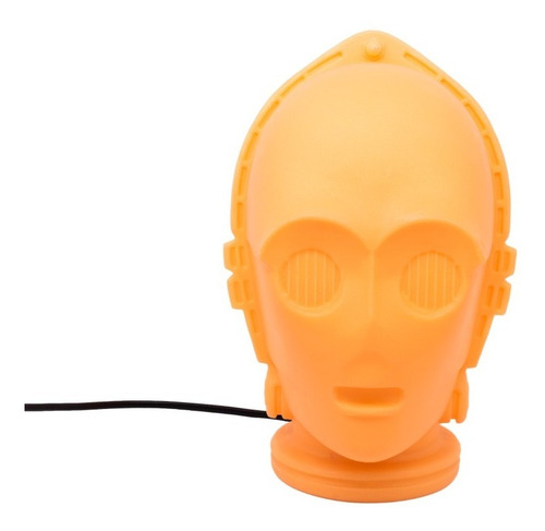 Imagem 4 de 5 de Luminária Abajur De Mesa C3po Star Wars Disney