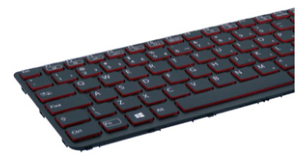 Sony Vaio E Series Portuguese Backlit Black Red Laptop K Zzf