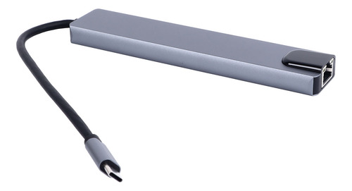 Hub Adaptador Usb Tipo C 8 En 1 - Macbook, Windows Ethernet
