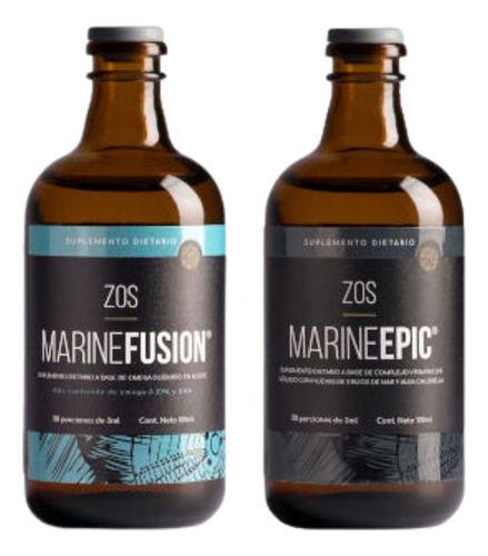 Marine Epic + Marine Fusion Kit Antioxidante Antiage Nuevo 