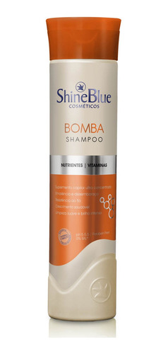 Shampoo Shine Blue Bomba 300ml