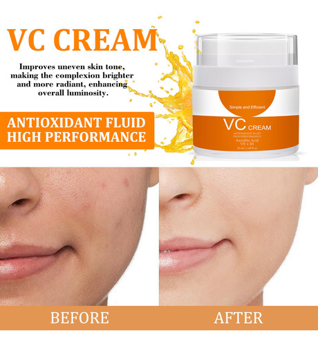 Creme De Vitamina C Creme Que Ilumina O Tom Creme De Vitamin