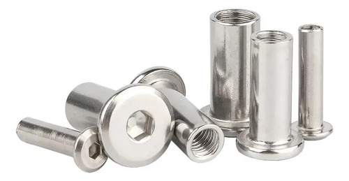 Tornillos De Bloqueo Hexagonales De Cabeza Plana M4* 5* 18 -