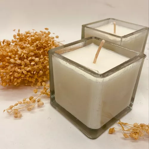 Sukh Copos de cera de soja para hacer velas, 2 libras, cera de soja  natural, fabricación de velas de cera de soja pura, chips de cera de soja