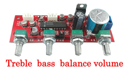 Tablero De Tonos Lm1036 Con Ajuste De Volumen De Agudos Pre-