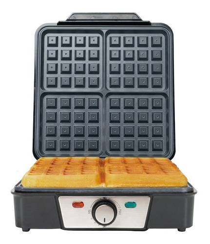 Waflera Eléctrica Masterchef Mk-wm-4 Color Gris 120v