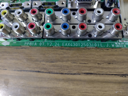 Placa Main Tv Eax43012503 Lg 42pg20r (Usado)