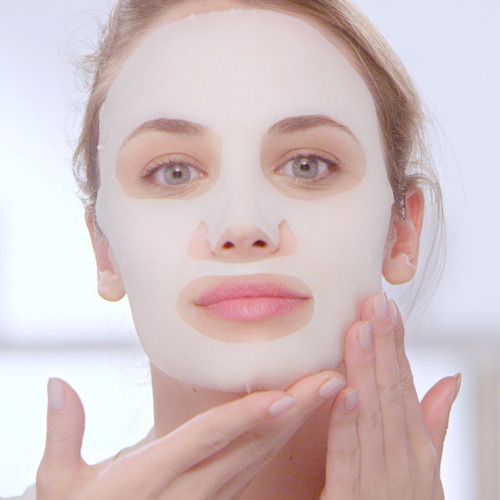 Mascarilla En Tela Garnier Skin Active Granada Hidra Bomb