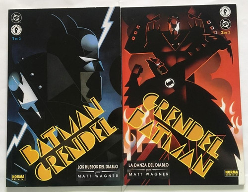 Comic Dc / Dark Horse: Batman Grendel - Huesos Del Diablo