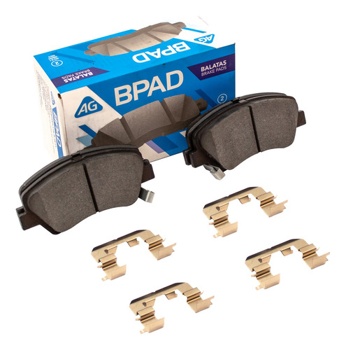 Balatas Ag Bpad Para Hyundai Elantra 2013-2016 Delanteras