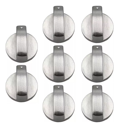 8pcs 8mm Gas Stove Knob Alloy Switch