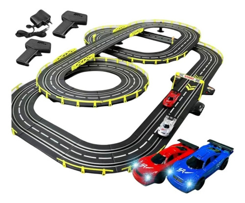 Veículo elétrico de corrida de carros de pista de 7,2 mt de material plástico