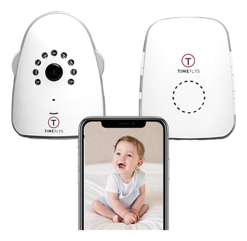 Monitor De Bebé Inteligente Con Cámara De Audio E Ip, Cámara