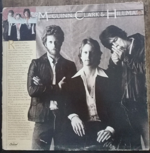 Lp Vinil (vg) Mcguinn Clark & Hillman The Byrds Ed Us 1979