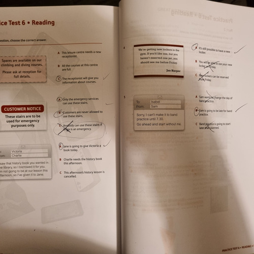 Libro Inglés Preliminary B1 For Schools Exam Trainer Cambrid (Usado)