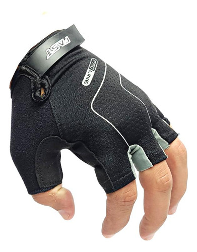 Guantes Ciclista Moto Gym Dedos Cortos Gel Fast Tiendabike