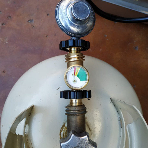 Manómetro / Medidor / Adaptador Para Tanque Gas Lp