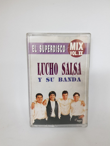 Cassette De Musica Lucho Salsa Y Su Banda - El Superd (1996)