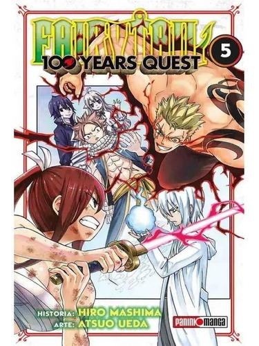 Fairy Tail 100 Years Quest N.5: Fairy Tail 100 Years Quest N.5, De Hiro Mashima. Serie Fairy Tail 100 Years Quest, Vol. 5.0. Editorial Panini, Tapa Blanda, Edición 0.0 En Español, 2021