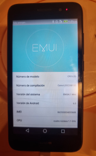 Celular Huawei Y3 Cro-l03 Con Pantalla Rajada (Usado)