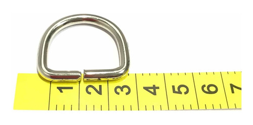 Imagen 2 de 3 de Medialunas 25mm Altas X 10 Unidades. Marroquinería