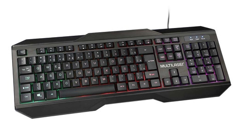 Combo Teclado E Mouse Gamer 2400 Dpi Com Fio C/ Led - Tc239