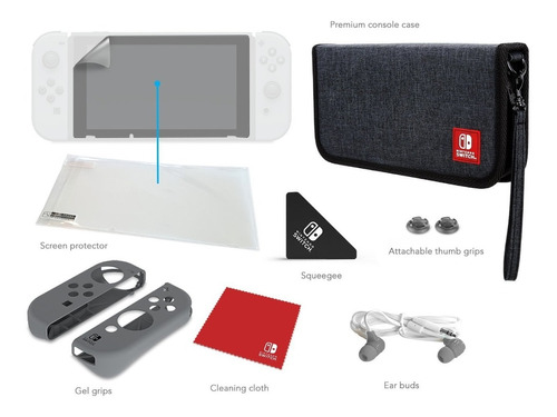 Nintendo Estuche Switch Starter Kit - Entrega Inmediata - N