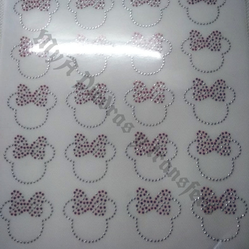 Aplique Termoadhesivo Diseño Minnie Mouse Mini