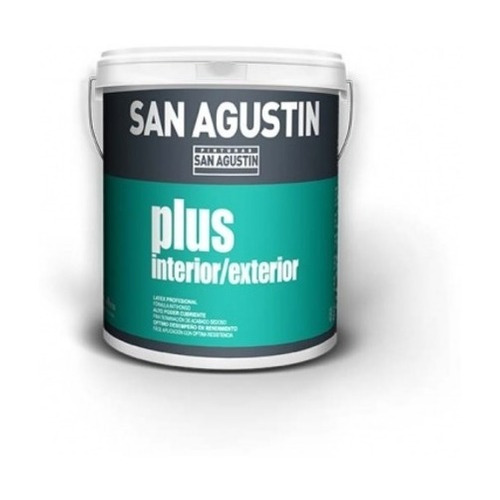 Pintura Latex Interior/exterior San Agustin Plus 20 L