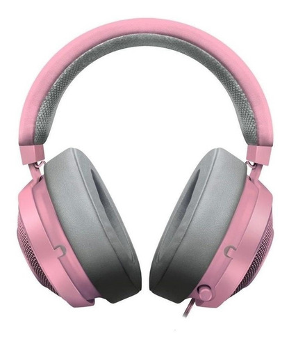 Imagen 2 de 4 de Audífonos gamer Razer Kraken quartz pink