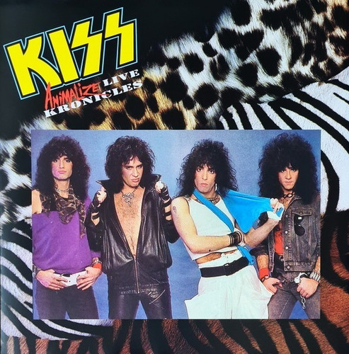 Kiss Box 4 Lp Animalize Usa+uk 84 S.board+booklet+ed Ltd Nvo