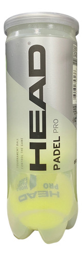 Tubo Pelotas Head Padel Pro X 3