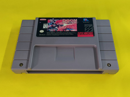 Doom Troopers Snes Super Nintendo Original