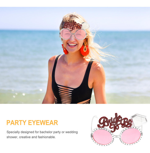 Anteojos Decorativos Para Despedida De Soltero, 2 Unidades