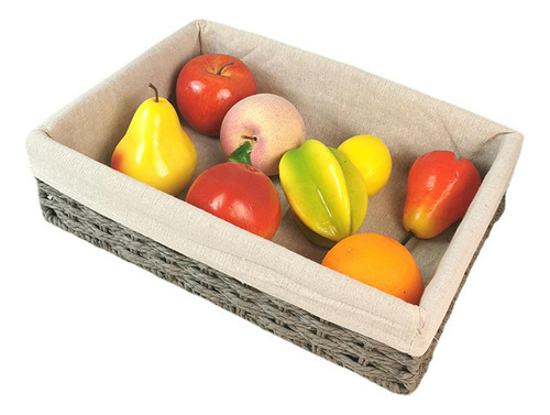 Cestas De Almacenamiento De Mimbre Para Una Gris S