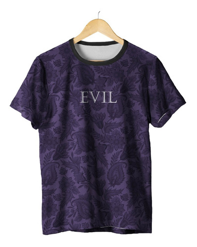 Camiseta Evil Demon Oni Floral Dark Trap Trust Tumblr