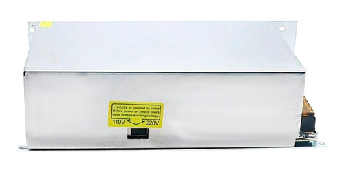 Imagen 3 de 3 de Fuente Conmutada De Alimentación 12v 50a 600w 110/220vca