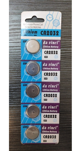 Pilas Cr2032 X 5 Unidades